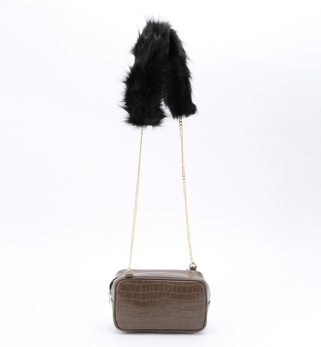 【ナノ・ユニバース/nano・universe】 【MORE12月号掲載】ファーショルダーポシェット [送料無料]