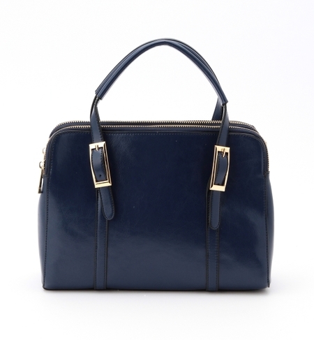 【ナノ・ユニバース/nano・universe】 あおりファスナーポケットレザー ボストン/L [送料無料]