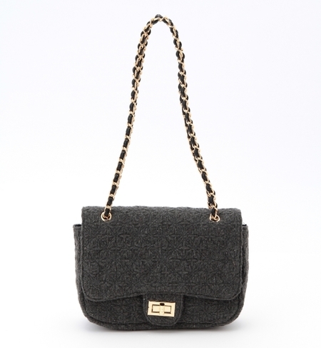 【ナノ・ユニバース/nano・universe】 Fabric quilting pochette Small [送料無料]