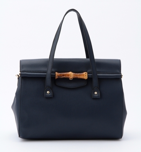 【ナノ・ユニバース/nano・universe】 バンブー金具ボストンバッグ [送料無料]