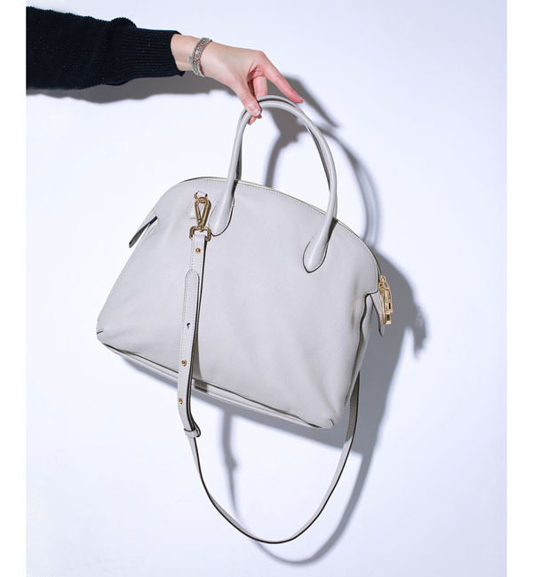 【ナノ・ユニバース/nano・universe】 MARIA CARLA/レザーボストンバッグ/L [送料無料]