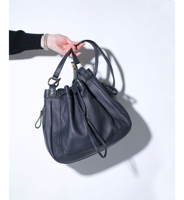 【ナノ・ユニバース/nano・universe】 MARIA CARLA/レザードロスト2Wayショルダー/L [送料無料]