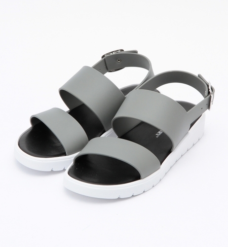 HENRY&HENRY/バックル付ストラップバイカラー サンダル