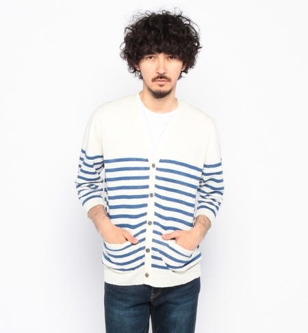 フレンチリネン 7/Sカーディガン