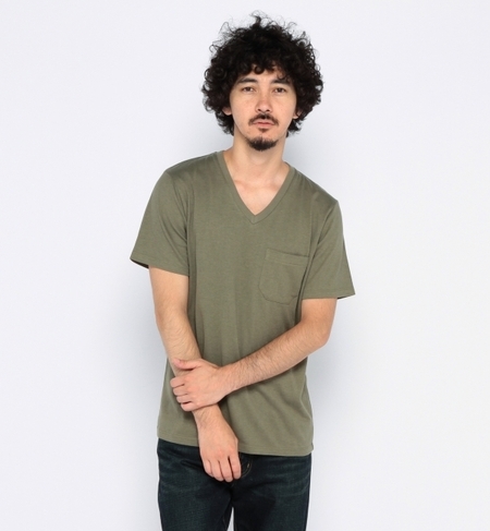 【ナノ・ユニバース/nano・universe】 Anti Soaked C/R Vneck T [送料無料]