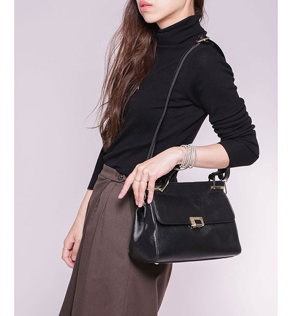 【ナノ・ユニバース/nano・universe】 【2WAY仕様】フラップ付ショルダーバッグ [送料無料]