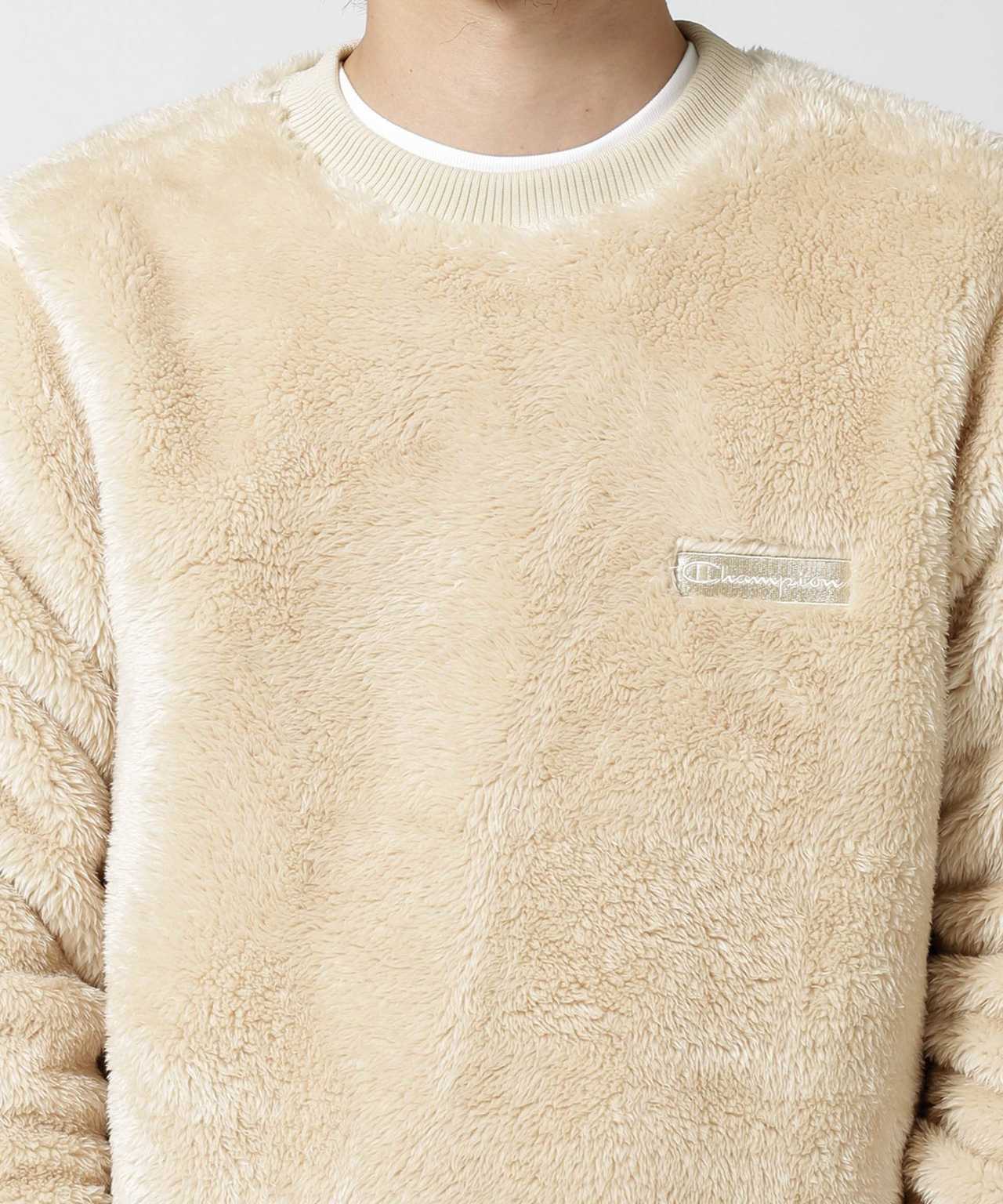 sherpa crew neck