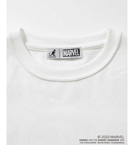 Web限定 Marvel Kangol ロゴアイコンtシャツ トップス ナノ