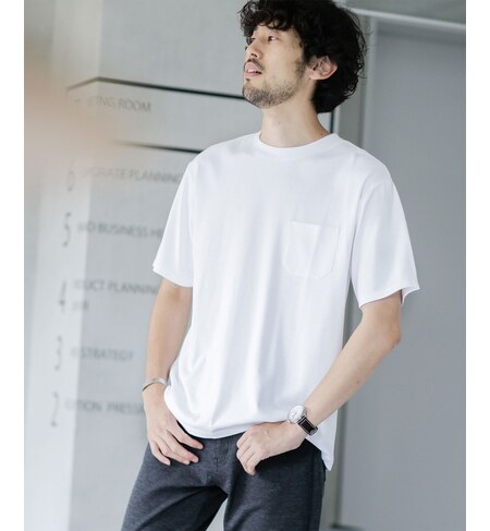 Web限定 汗染み防止 Anti Soaked ヘビークルーネック ビッグtシャツ Nano Universe ナノ ユニバース の通販 アイルミネ