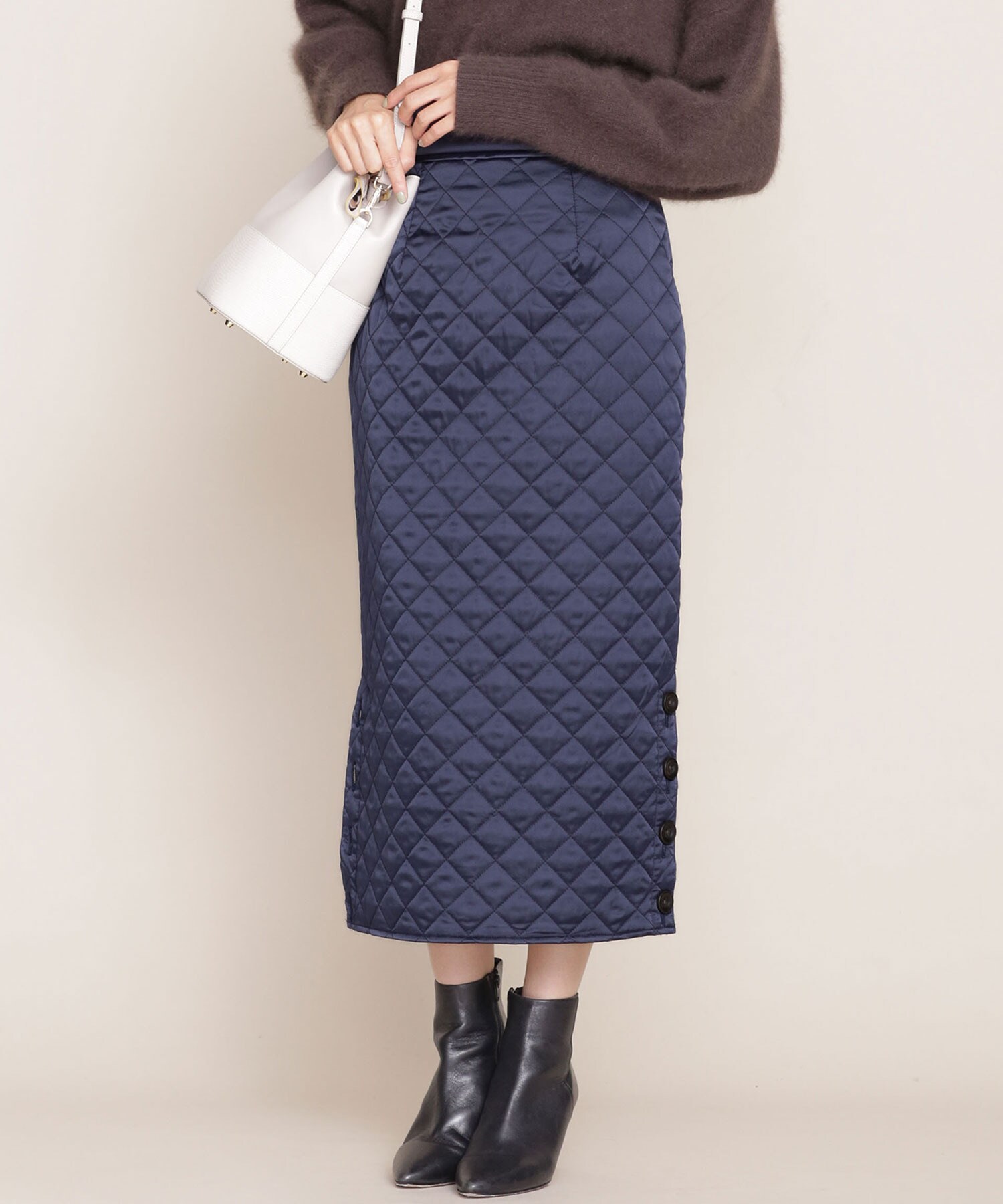 【新品・未使用品】todayful キルティングスカート