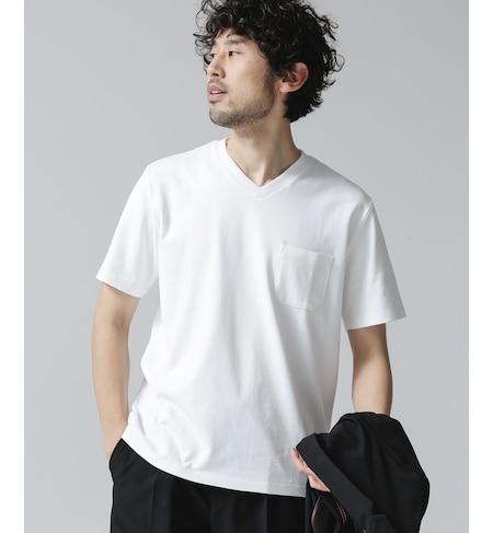 Anti Soaked ヘビーvネックtシャツ Nano Universe ナノ ユニバース の通販 アイルミネ