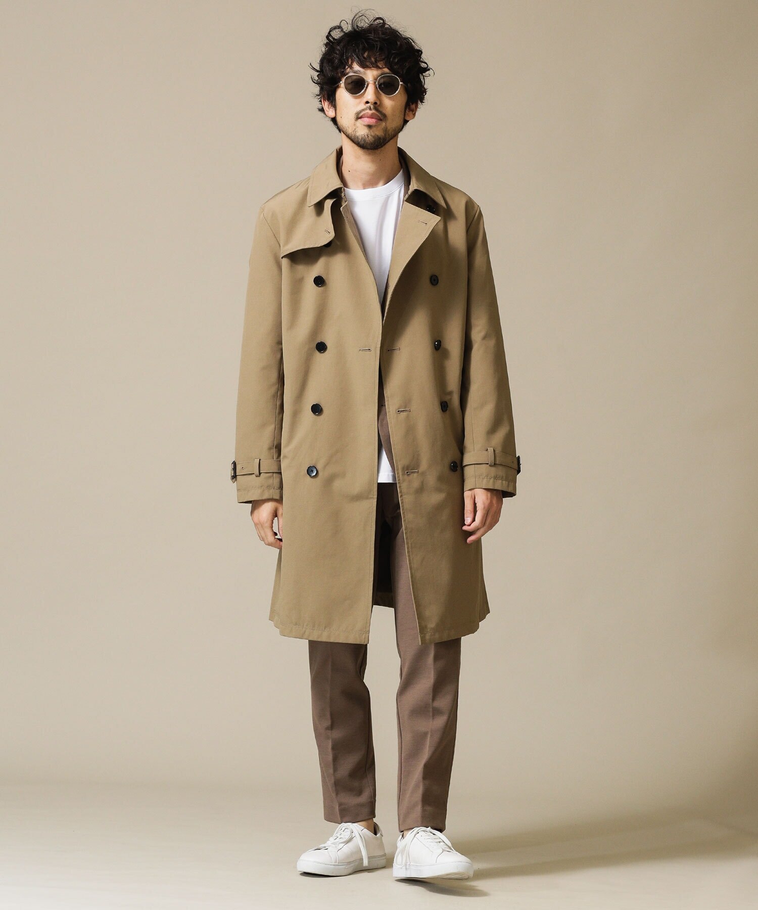 7DAYS COAT ダブルトレンチコート nano universe ☆新春福袋2021☆