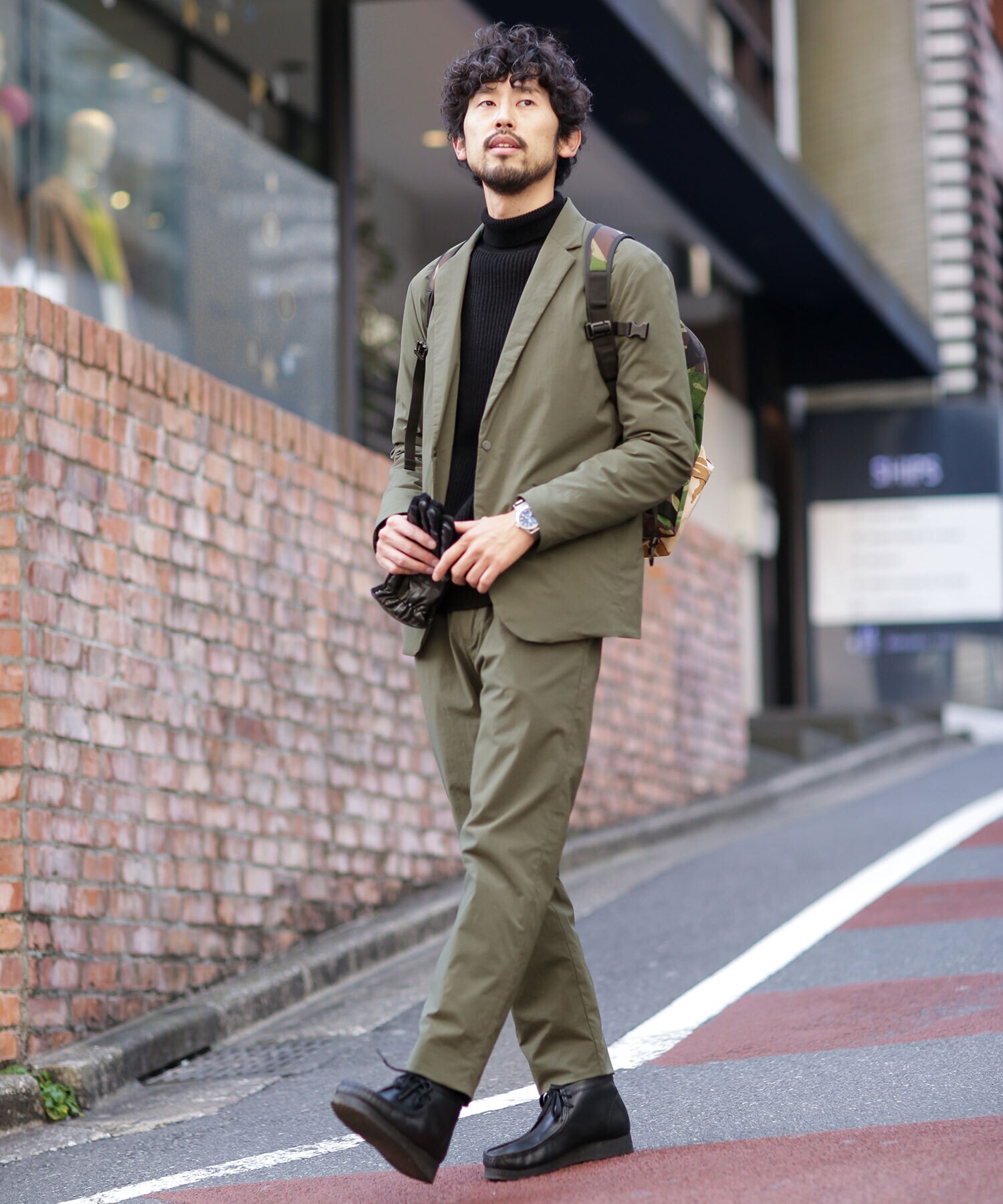 セットアップ 上下 カーキ Universal Style Wear | hartwellspremium.com