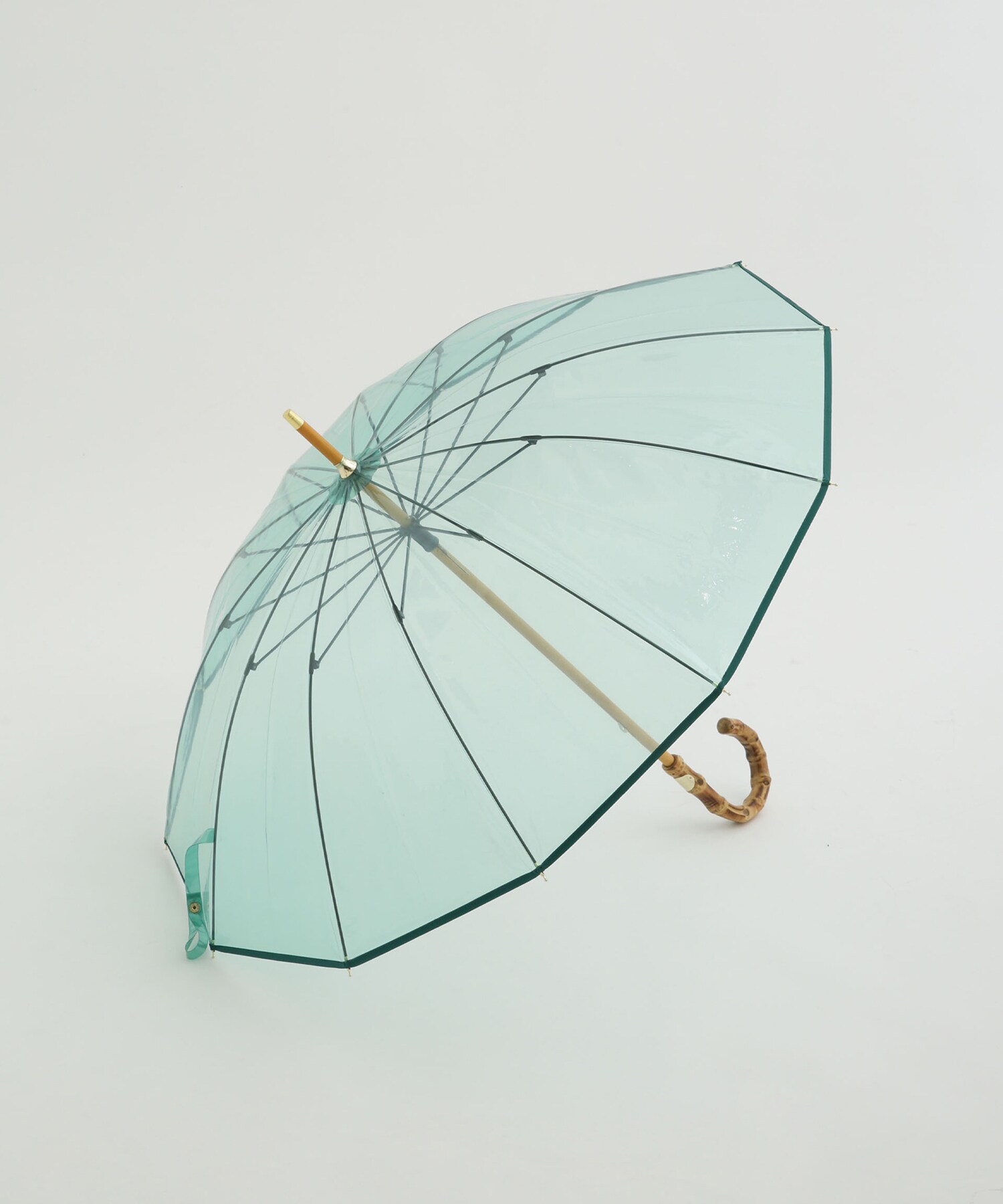 TRADITIONAL WEATHERWEAR/CLEAR UMBRELLA BAMBOO|nano・universe(ナノ