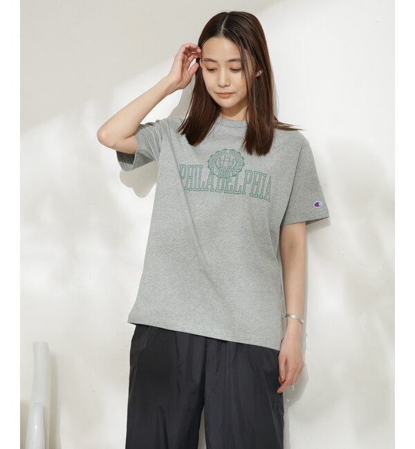 Champion/SHORT SLEEVE T-SHIRT|nano・universe(ナノ・ユニバース)の通販｜アイルミネ