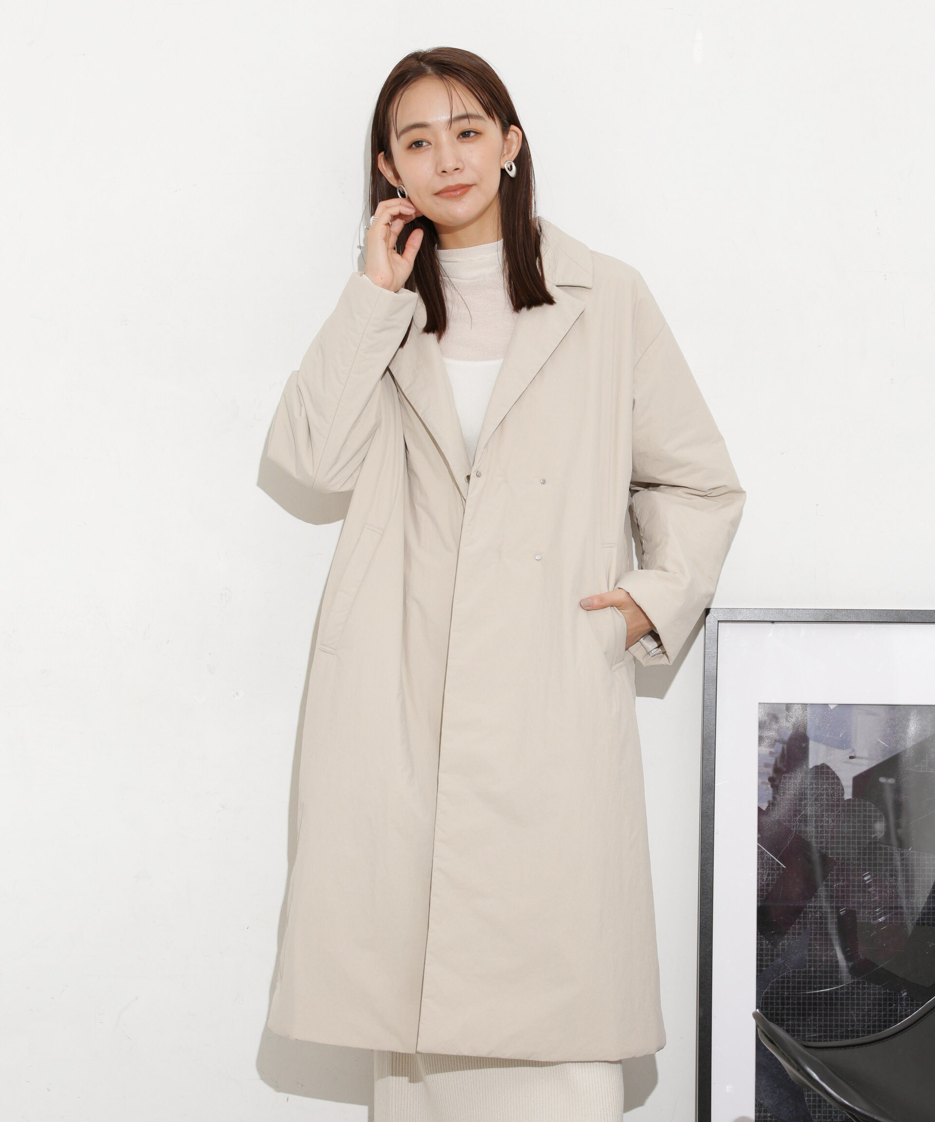 THINDOWN TRENCH COAT