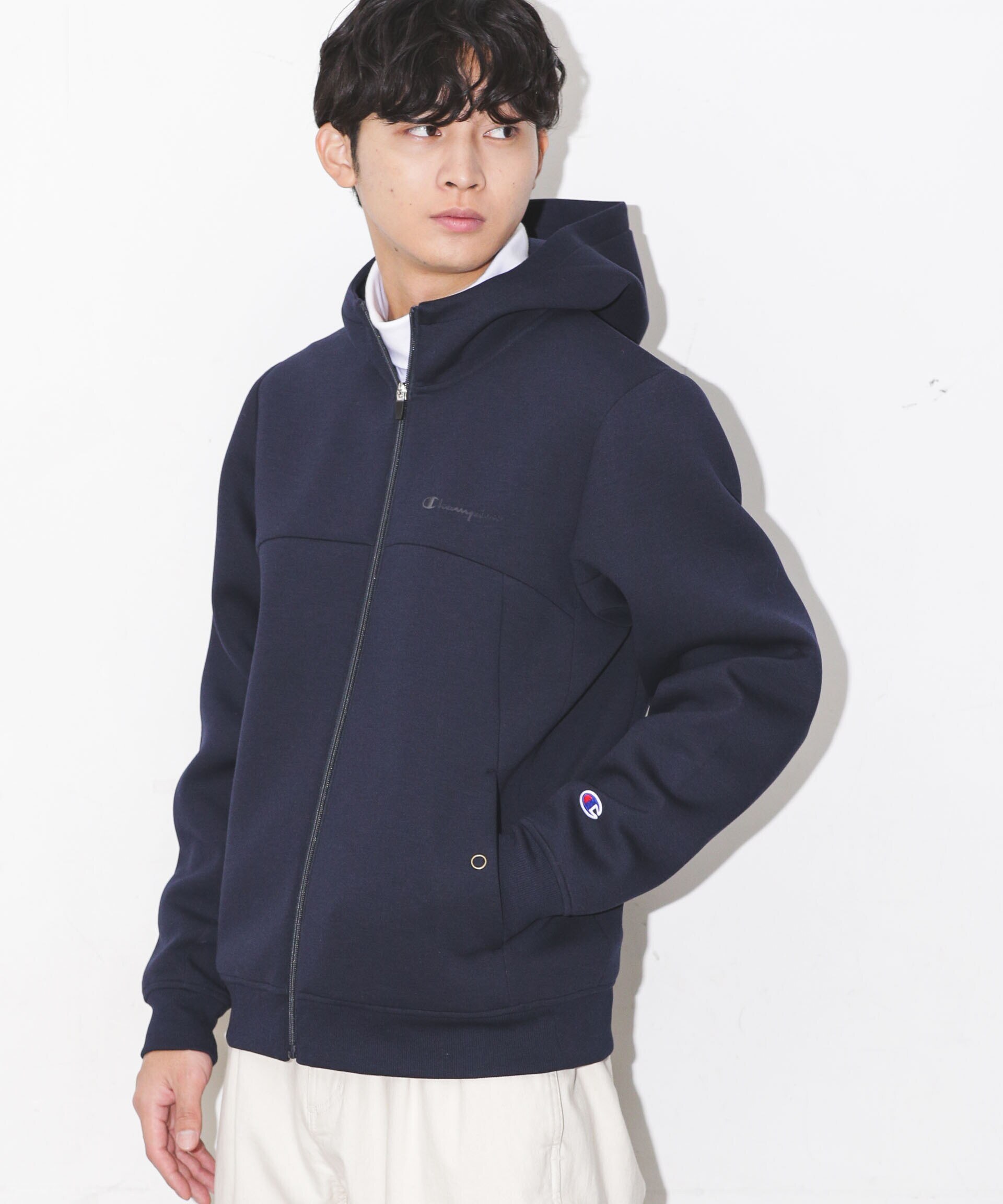 Champion/別注 WRAP AIR パーカー