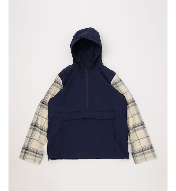 ファッションメンズのイチオシ|【ナノ・ユニバース/nano・universe】 WEYEP/別注 Anorak With Check Shirt