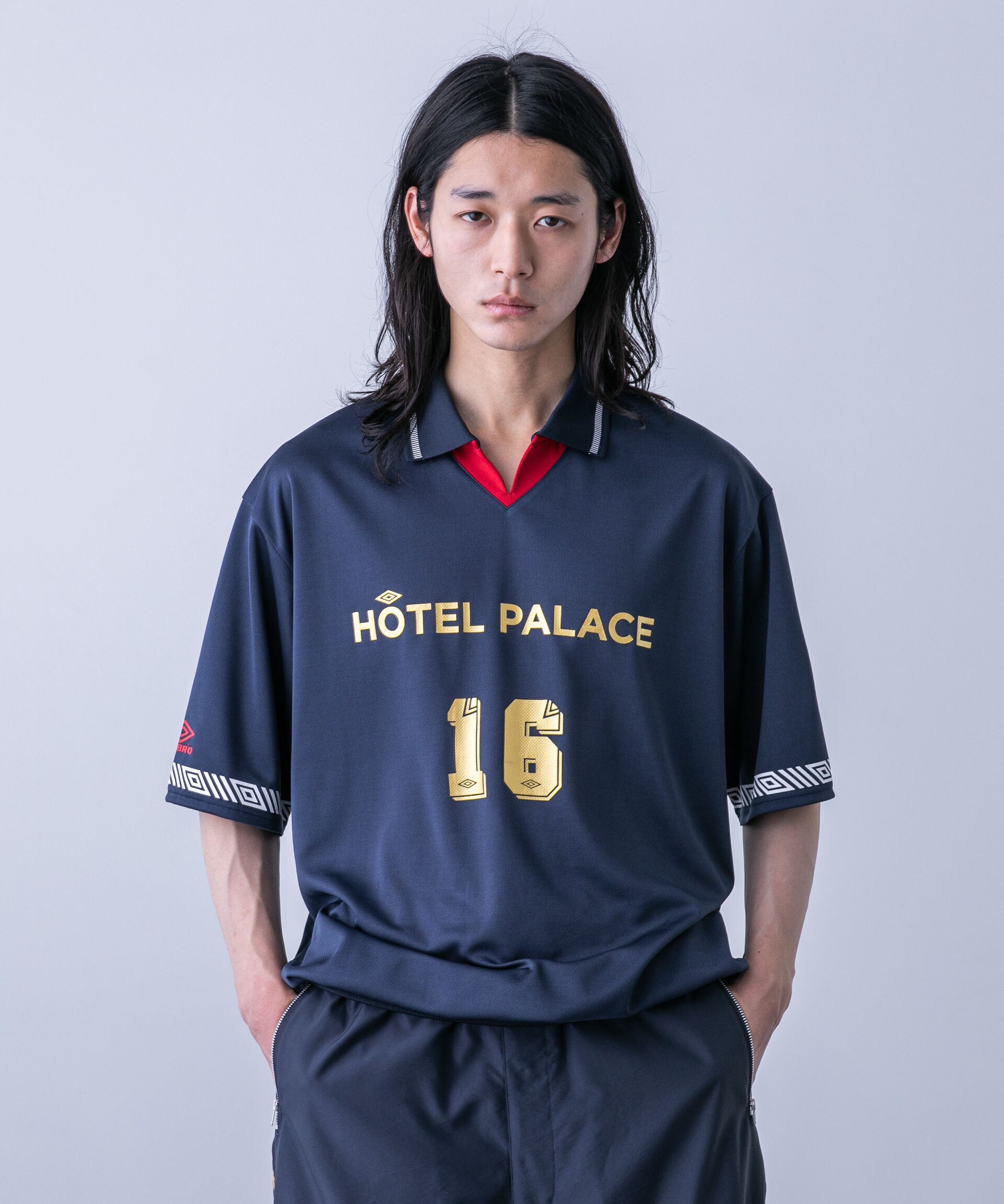 PALACE UMBRO AWAY SHORT NAVY Mサイズ - www