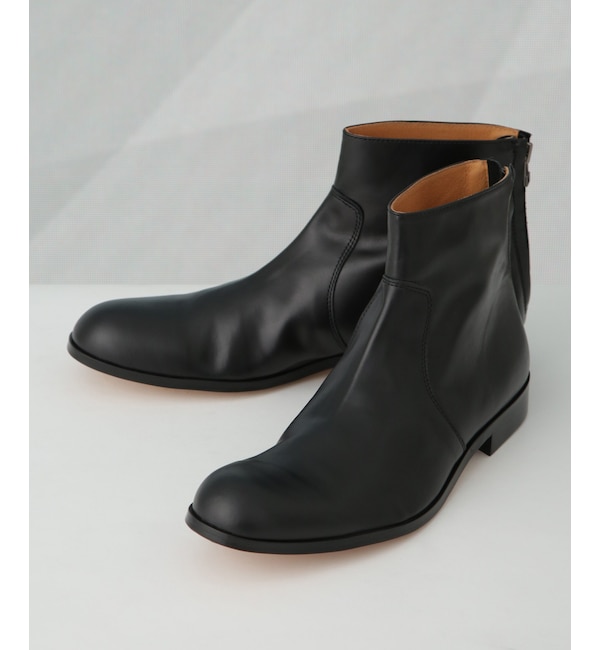 モテ系ファッションメンズ|【ナノ・ユニバース/nano・universe】 PADRONE THE STANDARD LINE/別注 BACK ZIP BOOTS / バックジップブーツ