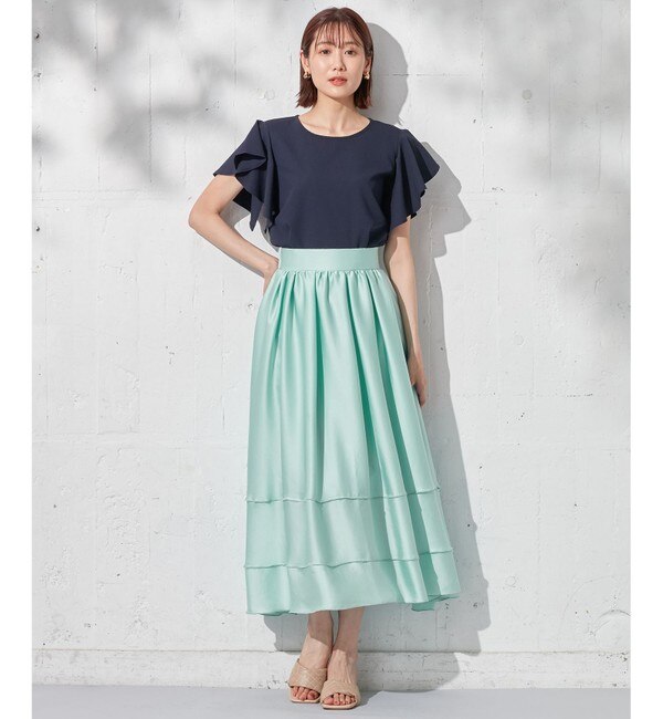 組曲×setsuko sagittaire】フルールカラー スカート|組曲(クミキョク