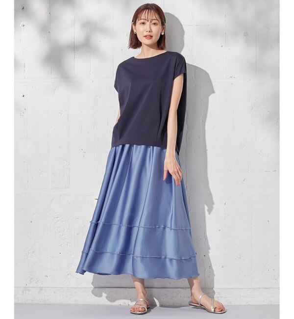 組曲×setsuko sagittaire】フルールカラー スカート|組曲(クミキョク