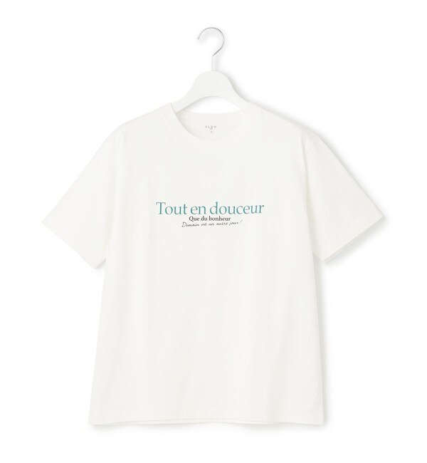 【SLOW/洗える】ロゴ Tシャツ