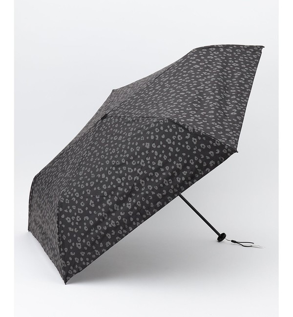 ＜アイルミネ＞【エニィスィス/any SiS】 【晴雨兼用】スーパーライトレオパード 折りたたみ傘画像