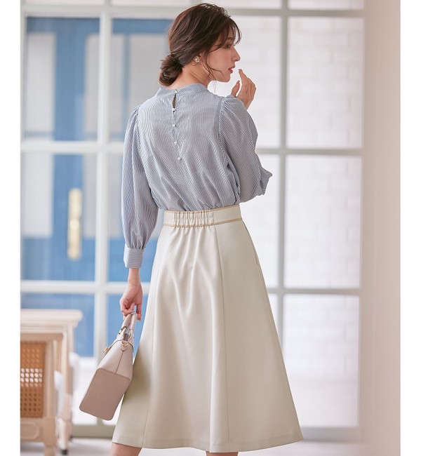 洗える】ビットポイントフレア スカート|any SiS(エニィスィス)の通販