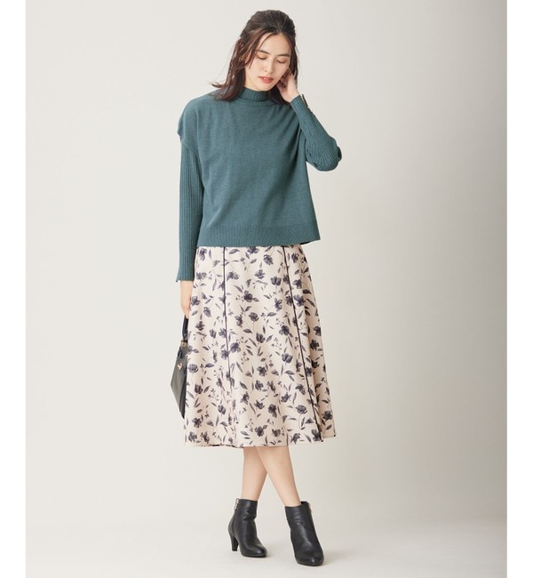 洗える】フローラルパターン スカート|any SiS(エニィスィス)の通販