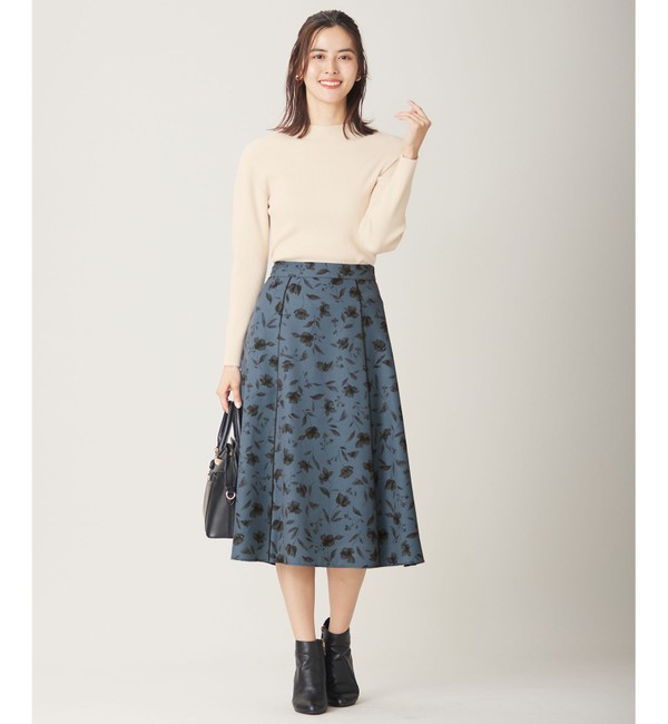 洗える】フローラルパターン スカート|any SiS(エニィスィス)の通販