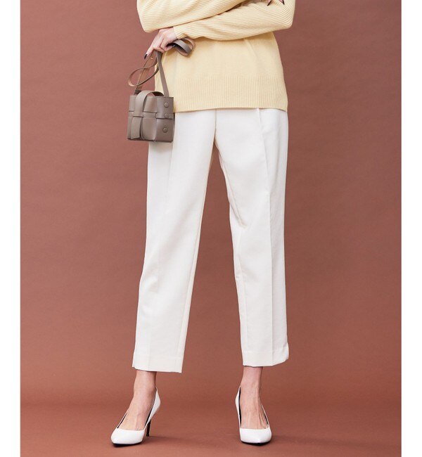 VERY11月号掲載】CASSEL / テーパードパンツ|BEIGE,(ベイジ，)の