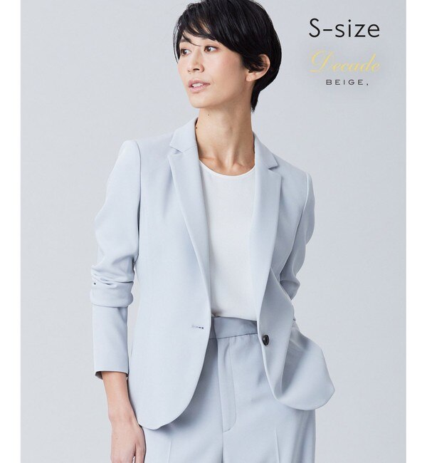 S-size】LUIZA / テーラードジャケット|BEIGE,(ベイジ，)の通販