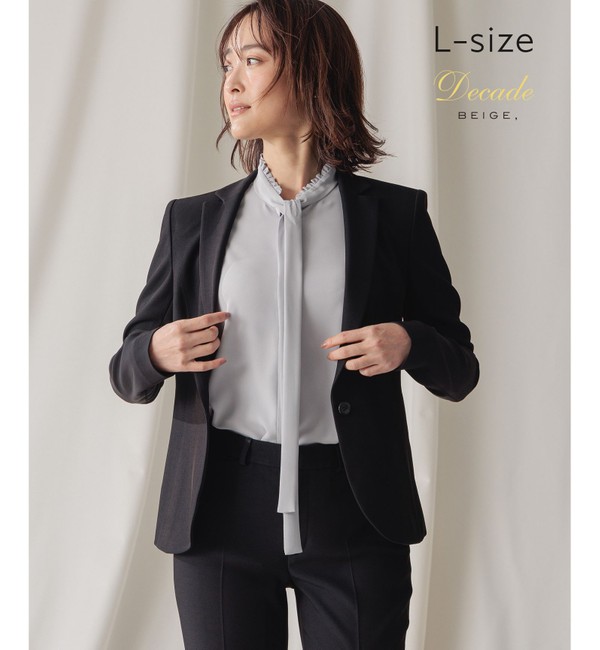 L-size】LUIZA / テーラードジャケット|BEIGE,(ベイジ，)の通販