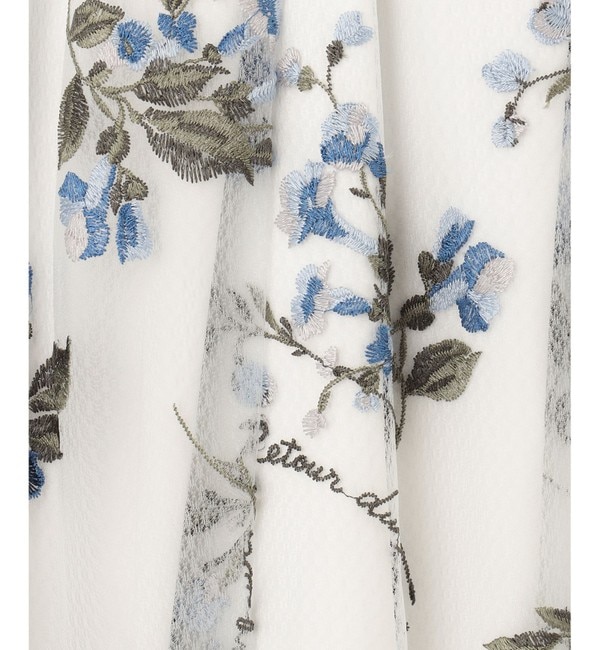 スズラン刺繍スカート|GRACE CONTINENTAL(グレースコンチネンタル)の ...