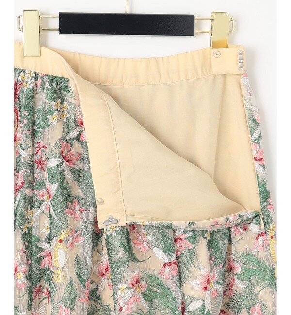 サマーボタニカル刺繍スカート|GRACE CONTINENTAL(グレース