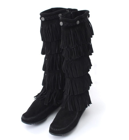 【ミネトンカ/MINNETONKA】 5-LAYER FRINGE BOOT [送料無料]