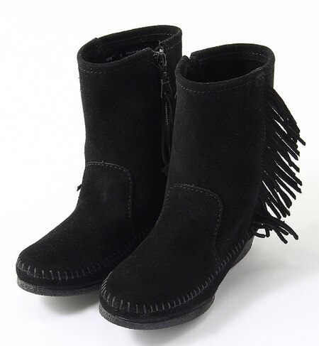 FRINGE WEDGE BOOT