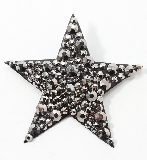 (LL ACCESSORIES)RHINE STONE STAR MOTIEF HAIR PIN