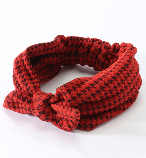 LR-13233 HOUNDSTOOTH TURBAN