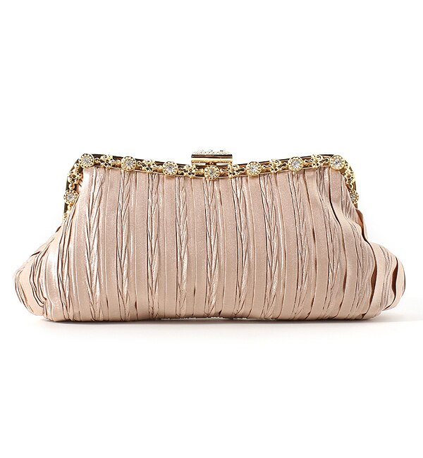 THB-5950 JEWEL TRIM CLUTCH BAG