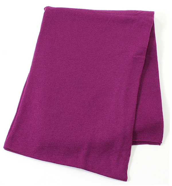LR-13207 R/W/CASHMERE SOLID SHAWL