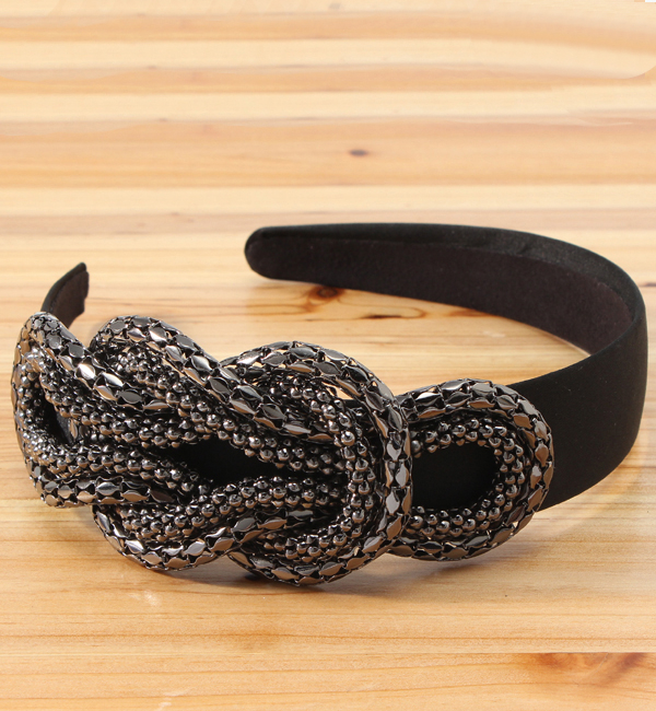 (LL ACCESSORIES) 3HH064 METAL LOOP WIDE KATYUSHA