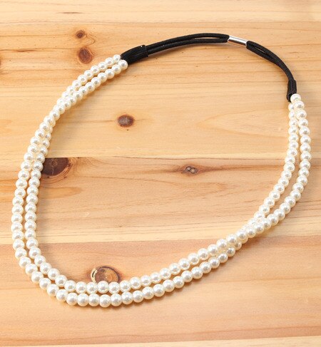 (LL ACCESSORIES) 3YJ015 PEARL HAIRBAND