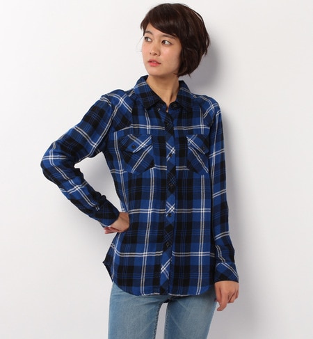 (RAILS) RW1777/KENDRA TENCEL PAILD L/S SHIRTS