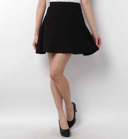 LSK-14124 JUST/W FLARE SKIRT