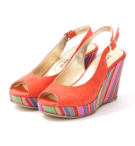 (KALEN LIPPS) VIOLA OPEN TOE WEDGE SANDAL