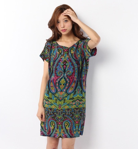 LOP-14113 BOAT/N S/S MINI DRESS