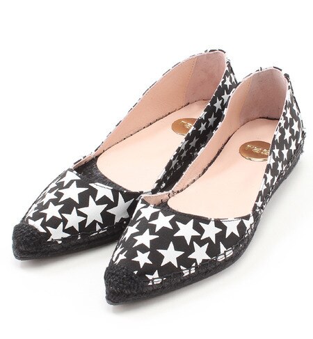 (R.A.S SHOES)5427 STAR POIONTED TOE ESPADRILL