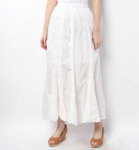 LSK-14103 W/ELASTIC LONG SKIRT